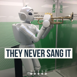 They never sang it